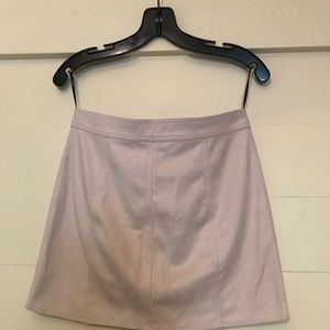Pink mini skirt